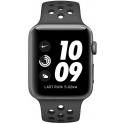 Smartwatch Apple Watch Series 3 GPS 42mm Aluminium szary z czarnym paskiem Nike Sport