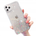 Etui VIVO Y21 / Y21S / Y33S Brokat Cekiny Glue Glitter Case transparentne