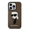 Oryginalne Etui IPHONE 14 PRO MAX Karl Lagerfeld Hardcase Ikonik Karl Lagerfeld (KLHCP14XHNIKTCK) czarne