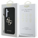 Etui SAMSUNG GALAXY S25+ Guess Grained Big 4G Logo Small Classic Logo czarne