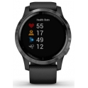 Smartwatch Garmin Vivoactive 4 Czarny z popielatym zapięciem 010-02174-13