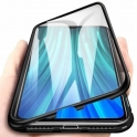 Etui SAMSUNG GALAXY S23 ULTRA Double Magnetic 360° Aluminium i Szkło Hartowane czarne