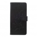 Etui portfel Leather Wallet Art SAMSUNG GALAXY A70 czarne