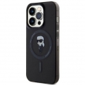 Oryginalne Etui APPLE IPHONE 15 PRO MAX Karl Lagerfeld Hardcase IML Ikonik MagSafe (KLHMP15XHFCKNOK) czarne