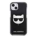 Oryginalne Etui IPHONE 13 Karl Lagerfeld Hardcase Choupette Head czarne