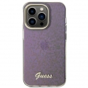 Oryginalne Etui APPLE IPHONE 15 PRO MAX Guess Hardcase IML Faceted Mirror Disco Iridescent (GUHCP15XHDECMP) różowe