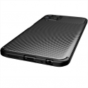 Etui SAMSUNG GALAXY A22 5G Pancerne Shockproof Carbon Fiber granatowe