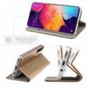 Etui MOTOROLA MOTO E6 PLAY portfel z klapką Flip Magnet złote