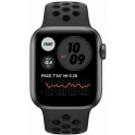 Smartwatch Apple Watch SE Nike GPS 40mm Aluminium szary z antracytu czarny paskiem Sport