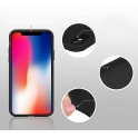 Etui Silicone Case elastyczne silikonowe HUAWEI Y6 2018 różowe