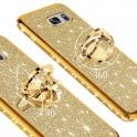 Etui Diamond Ring Brokat  XIAOMI REDMI 7 złote