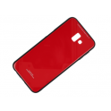 Etui Glass SAMSUNG J6+ J6 PLUS 2018 czerwone