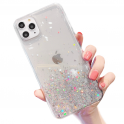 Etui IPHONE 11 Brokat Cekiny Glue Glitter Case transparentne