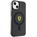 Oryginalne Etui IPHONE 14 Ferrari Hardcase Translucent Magsafe (FEHMP14SURKK) czarne