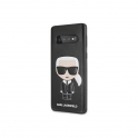 Oryginalne Etui SAMSUNG GALAXY S10 Karl Lagerfeld Hardcase Iconic Karl Embossed czarne