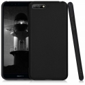 Etui Silicone Case elastyczne silikonowe HUAWEI Y6 2018 czarne