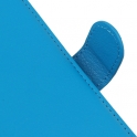 Etui HUAWEI P40 LITE E / Y7p Portfel skórzany z klapką Litchi niebieskie