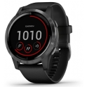 Smartwatch Garmin Vivoactive 4 Czarny z popielatym zapięciem 010-02174-13