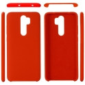 Etui XIAOMI MI NOTE 10 Silicone case elastyczne silikonowe czerwone