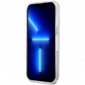 Oryginalne Etui IPHONE 13 PRO Guess Hardcase 4G MagSafe (GUHMP13LH4STP) różowe