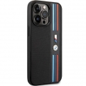 Mercedes Oryginalne Etui IPHONE 14 PRO BMW Tricolor M Collection (BMHCP14L22PPMK) czarne