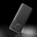 Etui XIAOMI REDMI 9 Pancerne Shockproof Carbon Fiber niebieskie