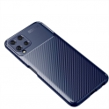 Etui SAMSUNG GALAXY A22 5G Pancerne Shockproof Carbon Fiber granatowe