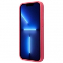 Oryginalne Etui IPHONE 13 PRO MAX Guess Hardcase Saffiano 4G Small Metal Logo (GUHCP13XPS4MF) różowe