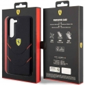 Oryginalne Etui SAMSUNG GALAXY S23+ Ferrari Hardcase Hot Stamp Lines (FEHCS23MPBAK) czarne