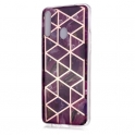Etui SAMSUNG GALAXY A20S Slim Case Art Marble Pattern TPU różowe