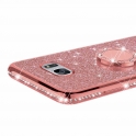 Etui Diamond Ring Glitter Brokat SAMSUNG GALAXY A9 2018 różowe