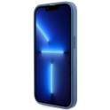 Oryginalne Etui IPHONE 14 PRO MAX Guess Hardcase 4G Printed Stripe MagSafe (GUHMP14XP4RPSB) niebieskie