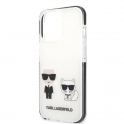Oryginalne Etui IPHONE 13 PRO MAX Karl Lagerfeld Hardcase Karl & Choupette białe