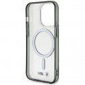 Mercedes Oryginalne Etui IPHONE 14 PRO BMWHardcase Silver Ring MagSafe (BMHMP14LHCRS) transparentne