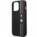 Mercedes Oryginalne Etui IPHONE 14 PRO BMW Tricolor M Collection (BMHCP14L22PPMK) czarne