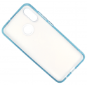 Etui Glitter SAMSUNG GALAXY A40 niebieski kwiat