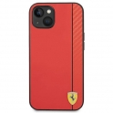 Oryginalne Etui IPHONE 14 Ferrari Hardcase Carbon (FEHCP14SAXRE) czerwone