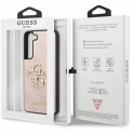 Oryginalne Etui SAMSUNG GALAXY S23 Guess Hardcase 4G Big Metal Logo (GUHCS23S4GMGPI) różowe