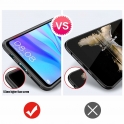 Etui HUAWEI NOVA 5T Pancerne Clear Carbon Ring czarne