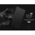 Etui LG K50S z klapką Dux Ducis skórzane Skin Leather czarne