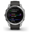 Smartwatch Garmin Fenix 7 Standard Edition srebrny z grafitowym paskiem 010-02540-01