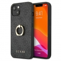 Oryginalne Etui IPHONE 13 6,1" Guess Hardcase 4G with Ring Stand GUHCP13M4GMRGR szare