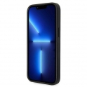 Oryginalne Etui IPHONE 14 PLUS Karl Lagerfeld Hardcase Glitter Plaque Logo (KLHCP14MG2ELK) czarne
