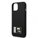 Oryginalne Etui IPHONE 13 MINI Karl Lagerfeld Hardcase Ikonik Patch czarne