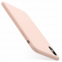Etui Silicone Case elastyczne silikonowe IPHONE X różowe