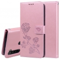 Etui XIAOMI REDMI NOTE 8T portfel z klapką Wallet Art różowe wzory