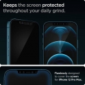 SPIGEN SGP  Szkło Hartowane IPHONE 12 PRO MAX Spigen Glas.tr ”Ez Fit” 2-pack