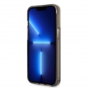 Oryginalne Etui IPHONE 14 PRO MAX Karl Lagerfeld Hardcase Liquid Glitter RSG (KLHCP14XLCRSGRK) czarne