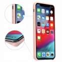 Etui Silicone Case elastyczne silikonowe HUAWEI Y6 2018 różowe