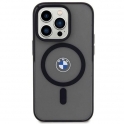 Mercedes Oryginalne Etui IPHONE 14 PRO MAX BMW Hardcase Signature MagSafe (BMHMP14XDSLK) czarne
